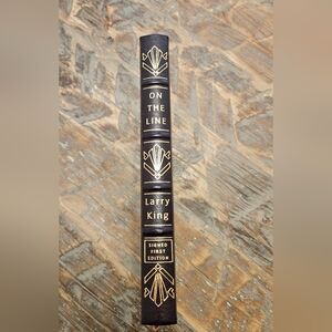 Larry King On The Line Signed First Edition Book. Exellent Condition.